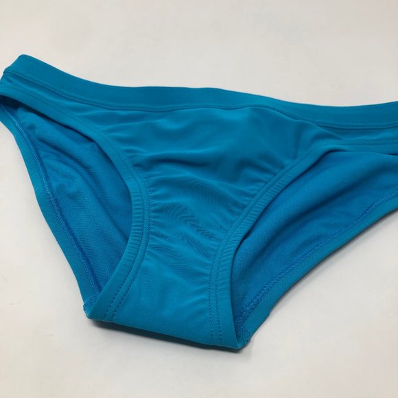 Nike Women's Light Blue Solid Sport Bikini Bottom Size Large - Picture 5 of 11